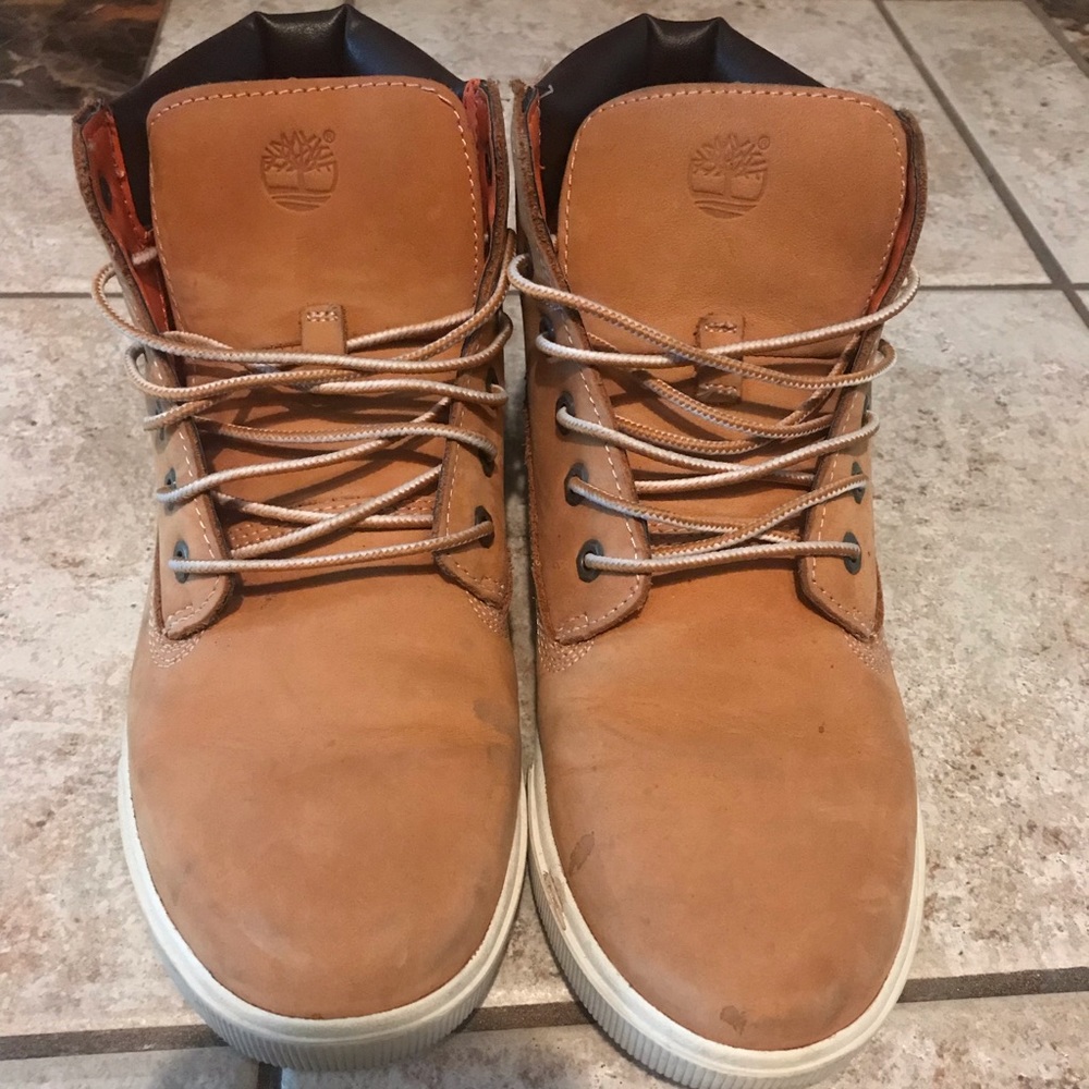 Timberland boots.